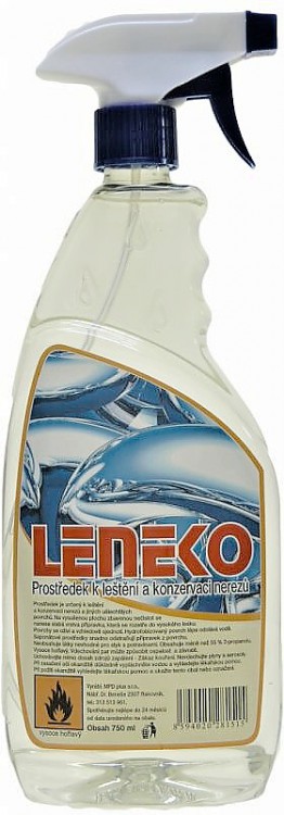 Leneko nerez leštěnka 750ml | Čistící a mycí prostředky - Speciální čističe - Kuchyně Leneko nerez leštěnka 750ml | Čistící a mycí prostředky - Speciální čističe - Kuchyně